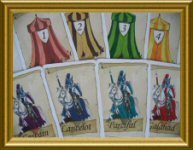 Cartes chevaliers et tentes (pour ordre du tour) - Cliquez pour agrandir