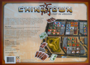 Verso  de la boite de  jeu de CHINATOWN