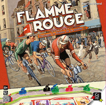 Recto de la boite de FLAMME ROUGE (Gigamic)