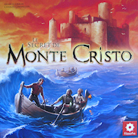 Recto de la boite de jeu de LE SECRET DE MONTE CRISTO