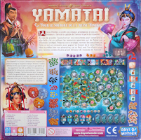 Verso de la boite de YAMATAI (DOW/Asmodee)